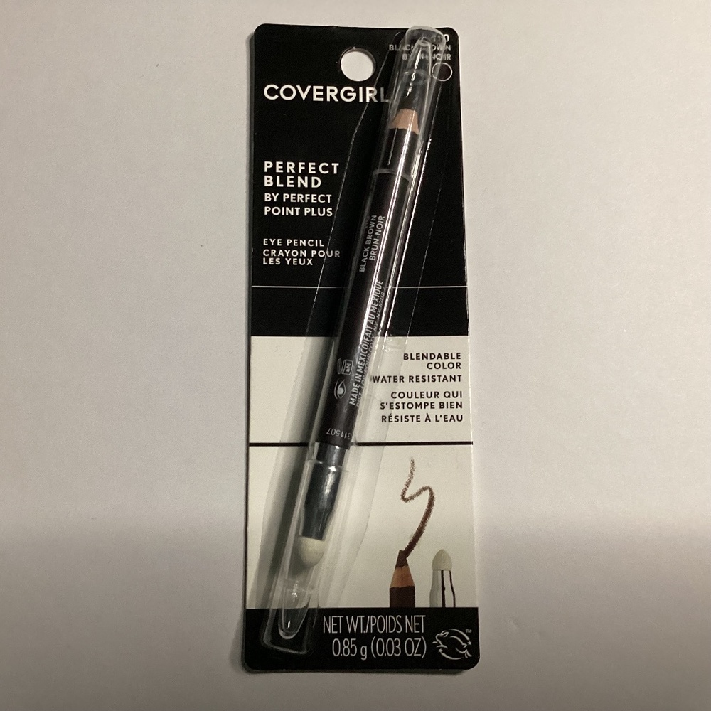 Covergirl 110 Black Brown Eye Pencil NEW